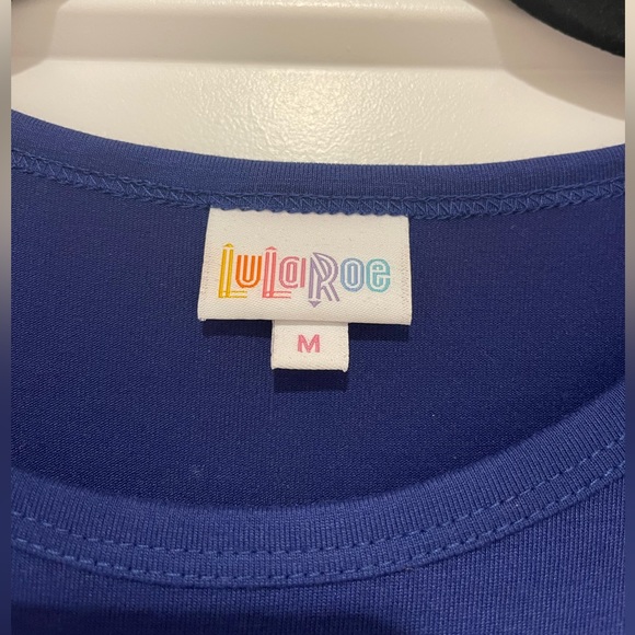 LuLaRoe Navy blue Maurine size Medium - Picture 3 of 5